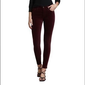 AG High Rise The Farrah Skinny Jeans
